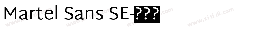 Martel Sans SE字体转换